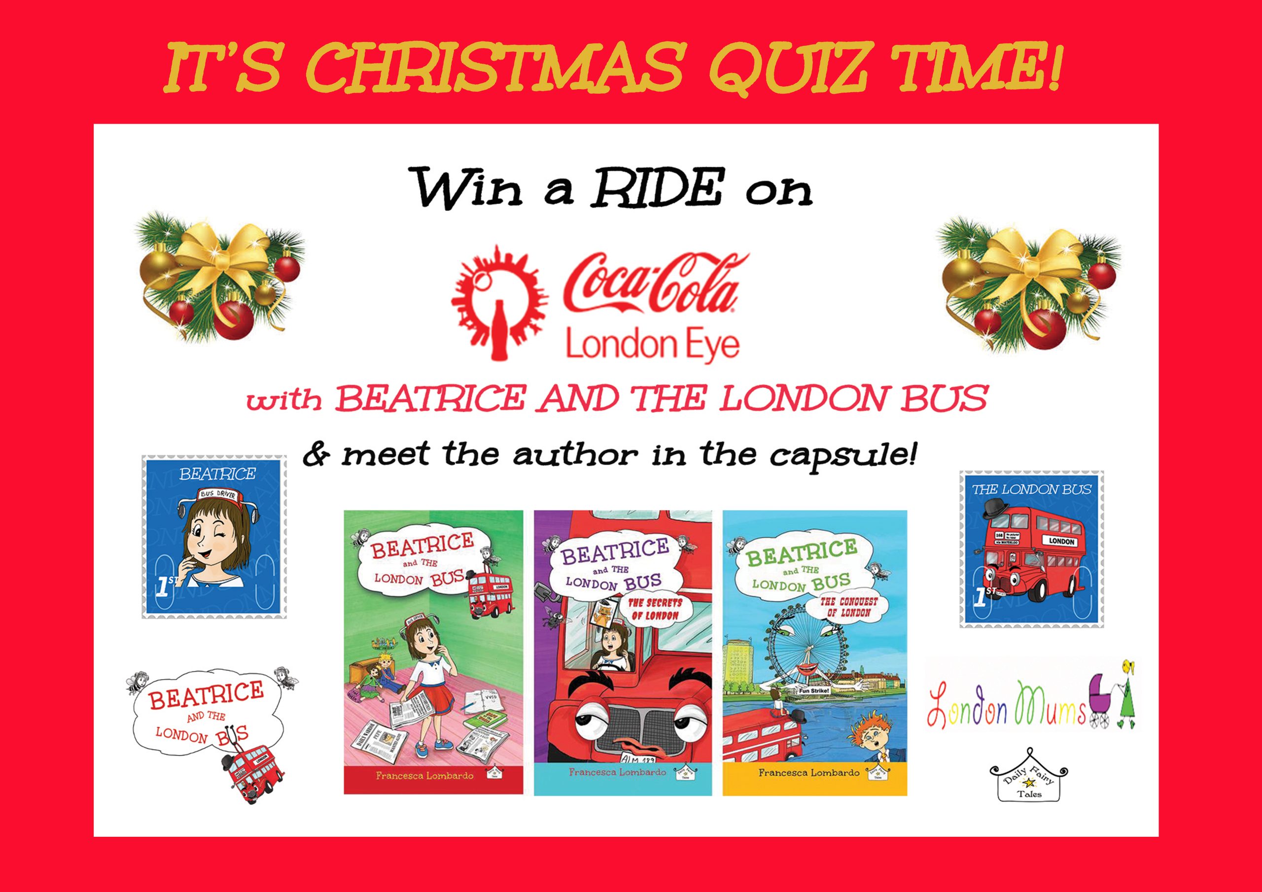 Christmas Quiz: win a private ride on the London Eye